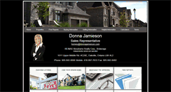Desktop Screenshot of donnajamieson.com